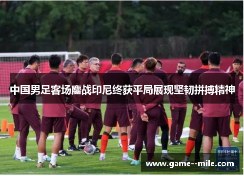 中国男足客场鏖战印尼终获平局展现坚韧拼搏精神